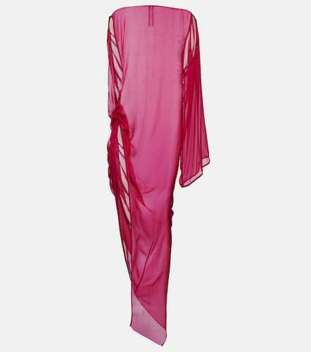 Abito draped silk maxi dress - Rick Owens - Modalova