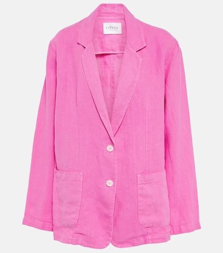 Velvet Blazer Cassie de lino - Velvet - Modalova