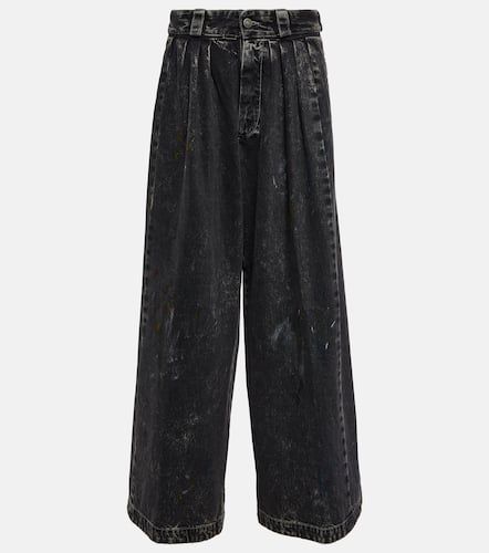 Distressed wide-leg jeans - Maison Margiela - Modalova