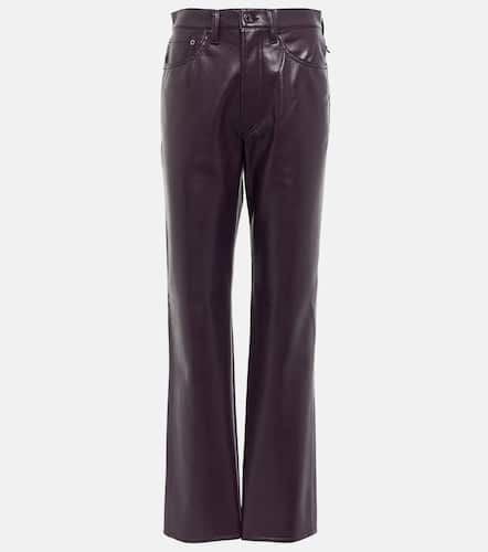 S Pinch high-rise faux leather pants - Agolde - Modalova