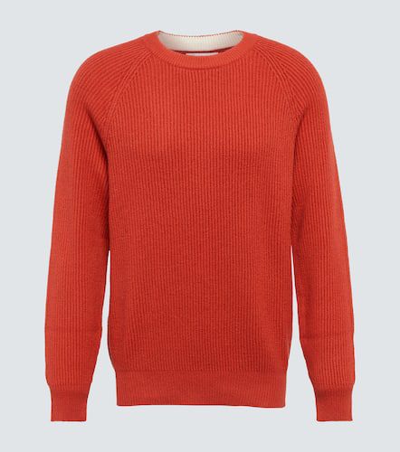 Ribbed-knit cotton sweater - Brunello Cucinelli - Modalova