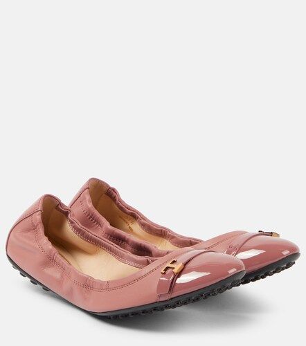 Tod's Dee leather ballet flats - Tod's - Modalova