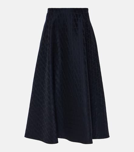 Toile Iconographe Crepe Couture midi skirt - Valentino - Modalova