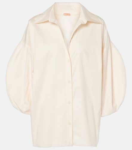 Cotton-blend poplin blouse - Johanna Ortiz - Modalova