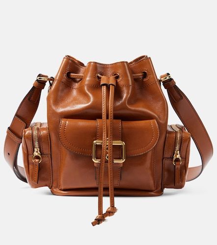 Chloe Camera leather bucket bag - Chloe - Modalova