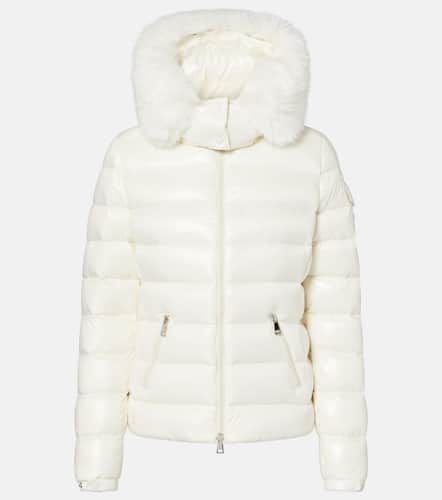 Badyf shearling-trimmed down jacket - Moncler - Modalova