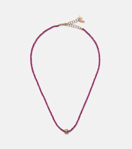 Infinite 18kt rose gold necklace with spinels - Suzanne Kalan - Modalova