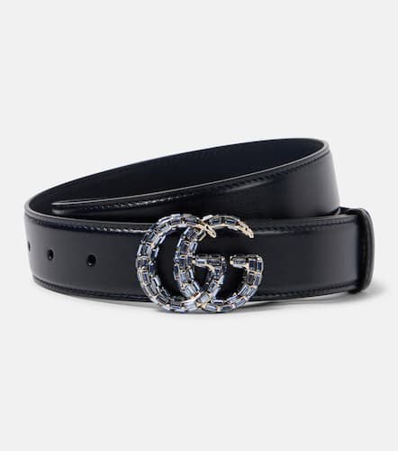 GG Marmont Double G leather belt - Gucci - Modalova