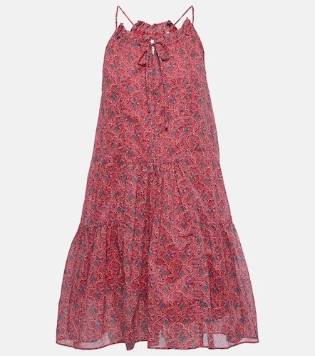 Vestido corto Kayne de algodón estampado - Marant Etoile - Modalova