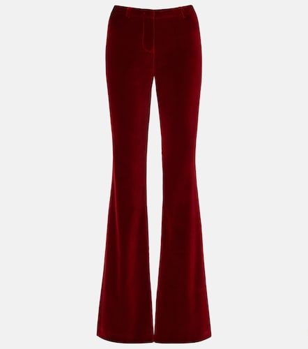 Pantalones flared de terciopelo de algodón - Etro - Modalova