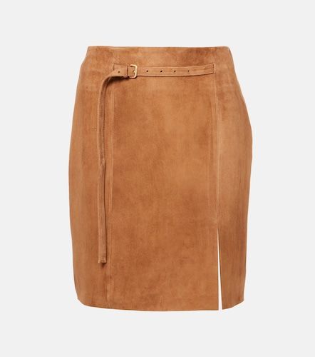 Vince Suede miniskirt - Vince - Modalova