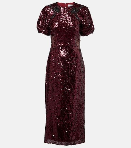 Erdem Abito midi con paillteste - Erdem - Modalova