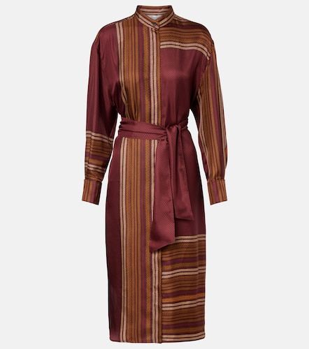 Vestido envolvente Pietre de seda estampado - Max Mara - Modalova