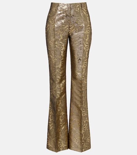 Etro Pantaloni flared in broccado - Etro - Modalova