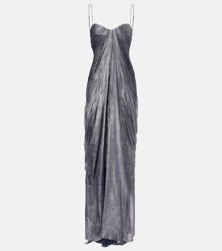 Victoria draped silk gown - Maria Lucia Hohan - Modalova