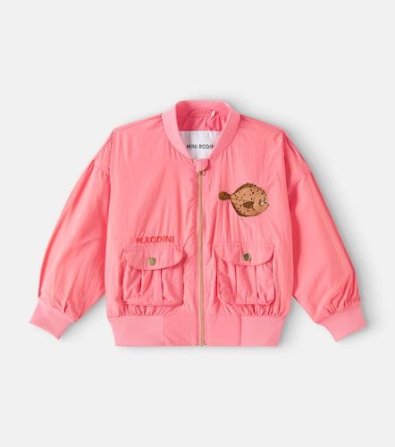 Chaqueta bomber Flundra bordada - Mini Rodini - Modalova