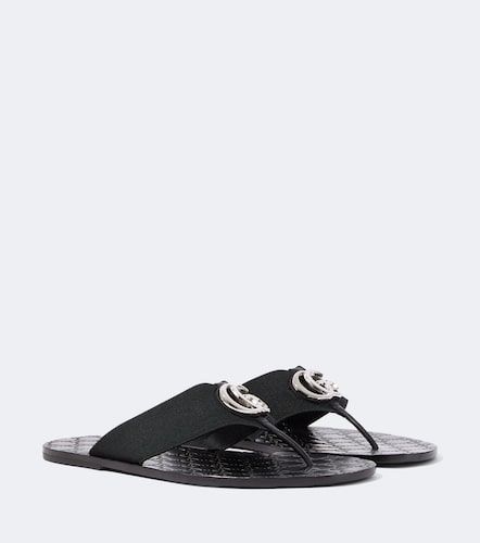 Gucci Sandalias Riviera con GG - Gucci - Modalova