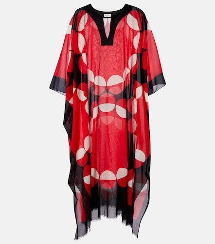 Caftán de algodón estampado - Dries Van Noten - Modalova