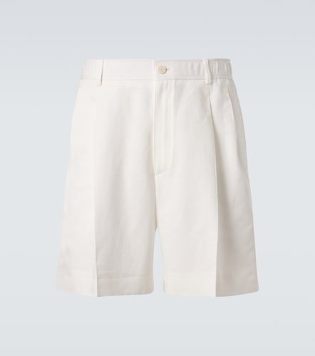 Brioni Shorts in lino e cotone - Brioni - Modalova