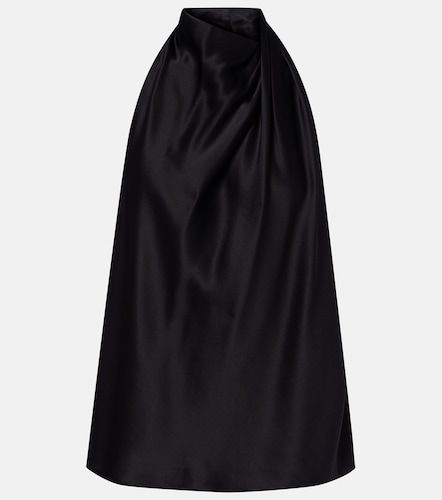 Top halter de satén de seda - The Sei - Modalova