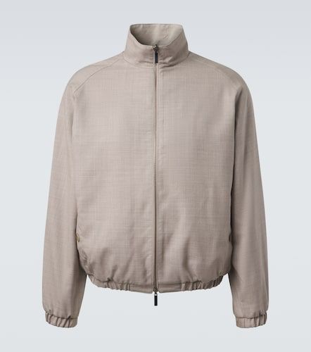 Stòffa Giacca blouson reversibile in lana e lino - Stoffa - Modalova