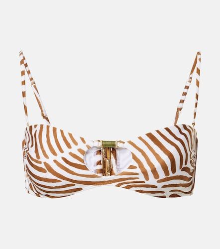 Pam printed bandeau bikini top - ViX Paula Hermanny - Modalova