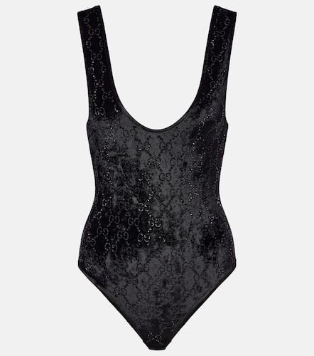 Gucci Body de chenilla con GG - Gucci - Modalova