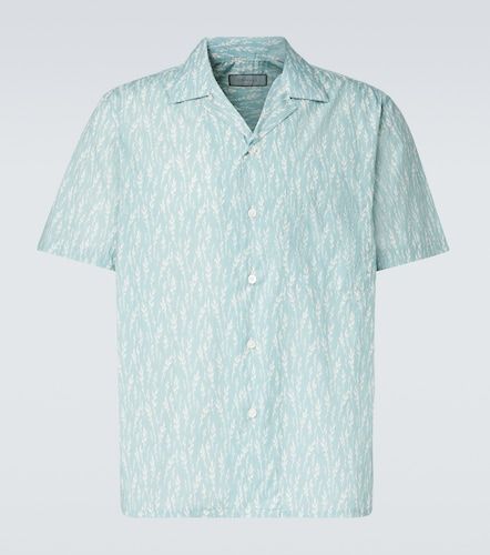 Camicia da bowling in misto cotone con stampa - Canali - Modalova