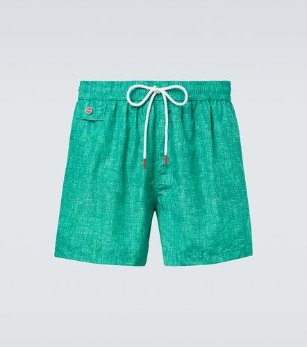 Kiton Logo swim trunks - Kiton - Modalova