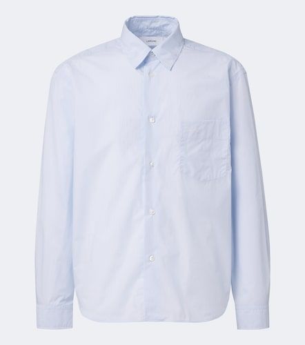 Camicia in popeline di cotone a righe - Lardini - Modalova