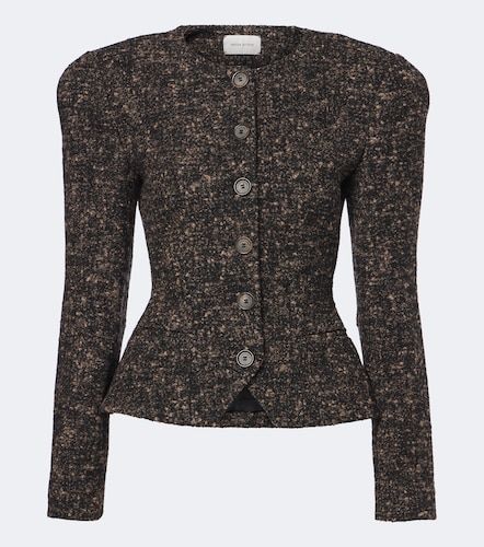 Wool and cashmere-blend boucle jacket - Magda Butrym - Modalova