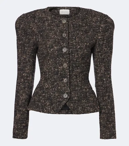 Wool and cashmere-blend boucle jacket - Magda Butrym - Modalova