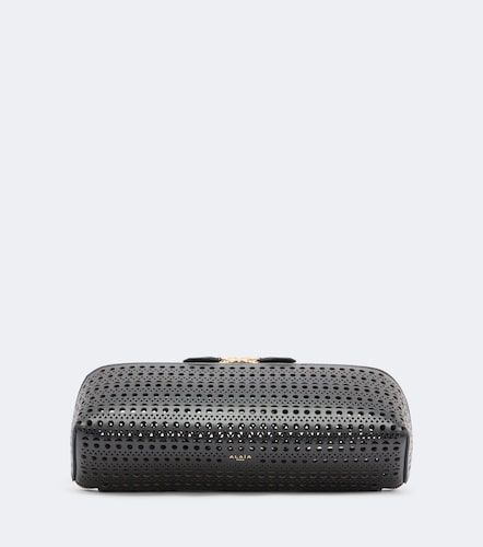 Alaïa Clutch Delta Small in pelle - Alaia - Modalova