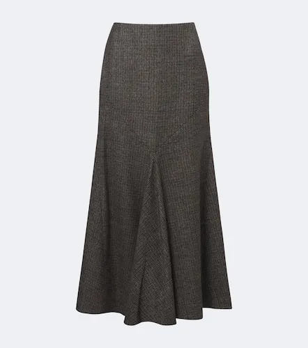 Etro Checked wool midi skirt - Etro - Modalova