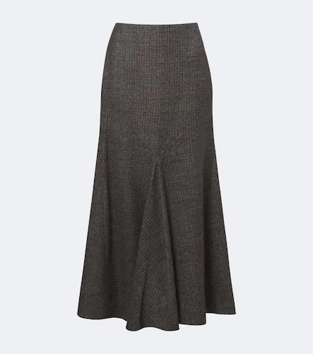 Etro Checked wool midi skirt - Etro - Modalova