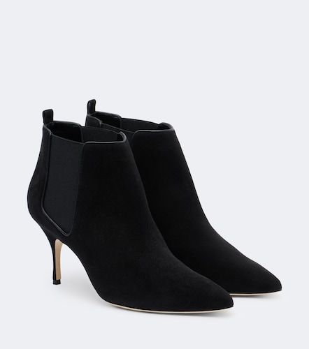 Dildi suede ankle boots - Manolo Blahnik - Modalova