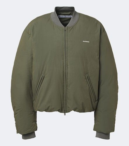 Bomberjacke aus einem Baumwollgemisch - Acne Studios - Modalova