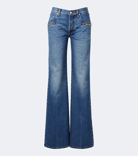 Gucci Jeans flared con Horsebit - Gucci - Modalova