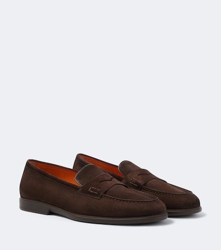 Santoni Mocassini Milo in suede - Santoni - Modalova