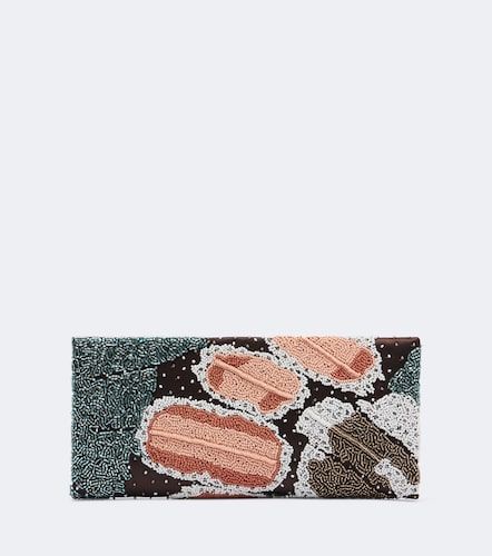 Clutch Muse Small in raso con perline - Staud - Modalova