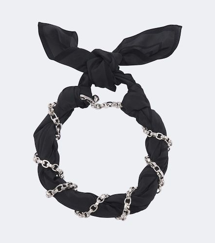 Toteme Pañuelo de seda con cadena - Toteme - Modalova