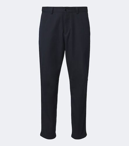 Cotton and wool tapered pants - Brunello Cucinelli - Modalova