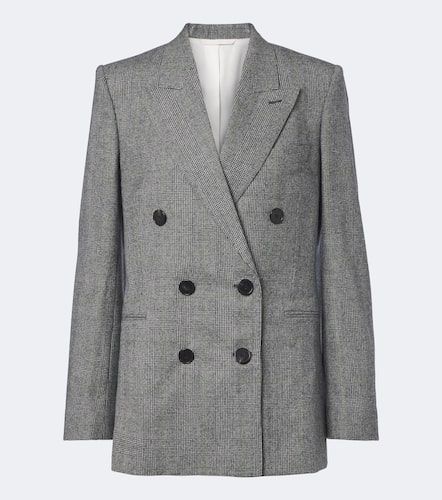 Blazer de franela de lana a cuadros - Givenchy - Modalova