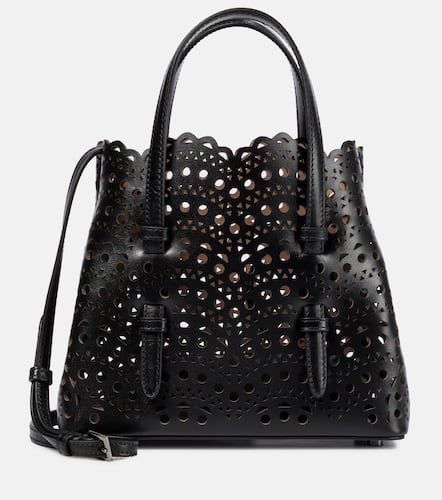 AlaÃ¯a Le Mina 20 Vienne Wave leather tote bag - Alaia - Modalova