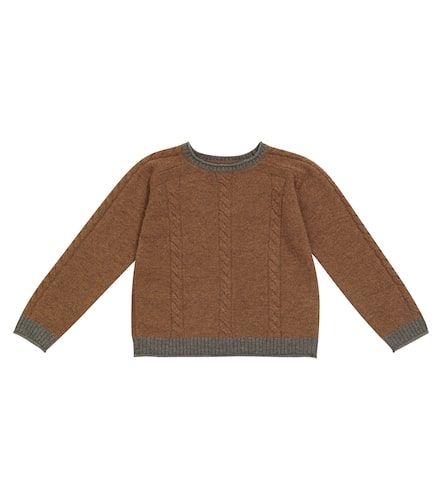 Bonpoint Cable-knit wool sweater - Bonpoint - Modalova