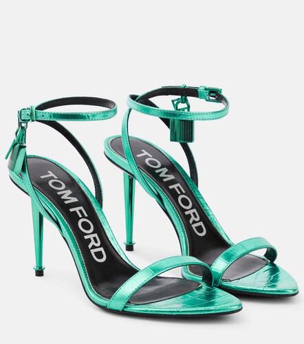 Tom Ford Padlock leather sandals - Tom Ford - Modalova