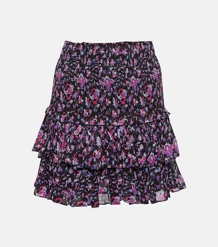 Naomi smocked cotton miniskirt - Marant Etoile - Modalova