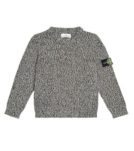 Stone Island Junior Logo sweater - Stone Island Junior - Modalova