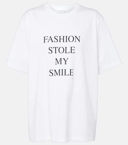 Camiseta de jersey de algodón - Victoria Beckham - Modalova