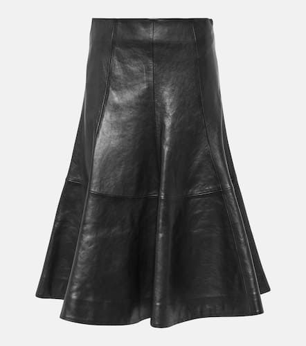 The Lennox leather midi skirt - Khaite - Modalova